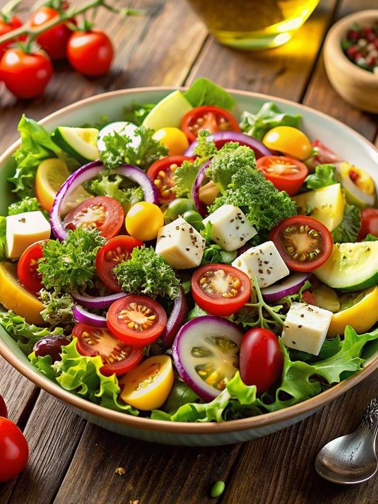 Menu salad sayur yang baik untuk diet
