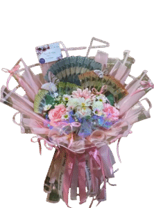 small money bouquet