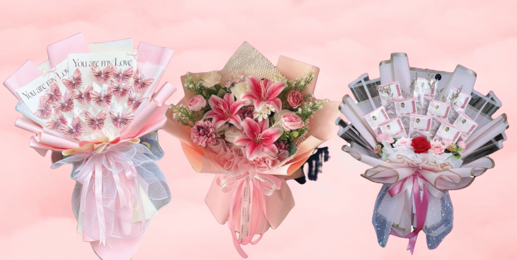 Bucket Bunga Miss Florist